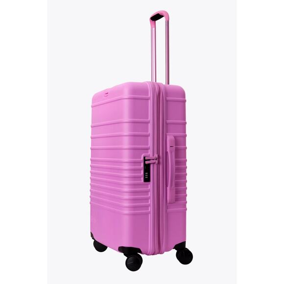 BEIS Medium Check-In Roller Luggage in Berry Glossy LIMITED EDITION SOLD OUT - Picture 2 of 9